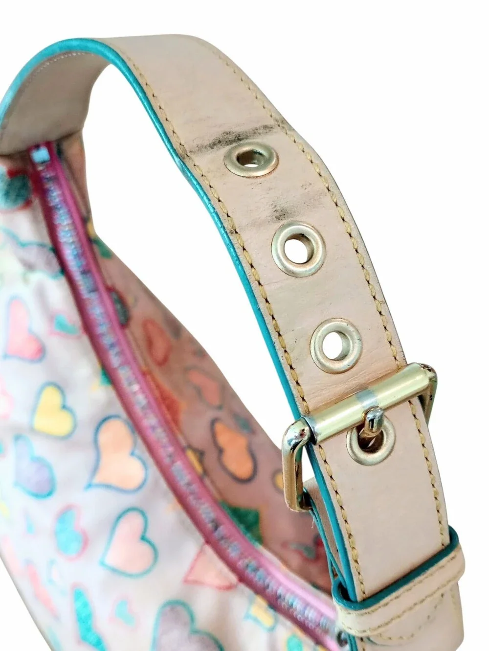 Dooney & Bourke Crayon Hearts Mini Bucket Bag - Picture 8 of 16